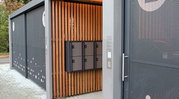 Fahrradstation einer radbar